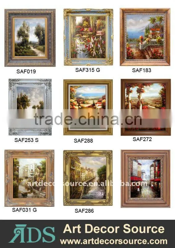 Framed Oil Painting