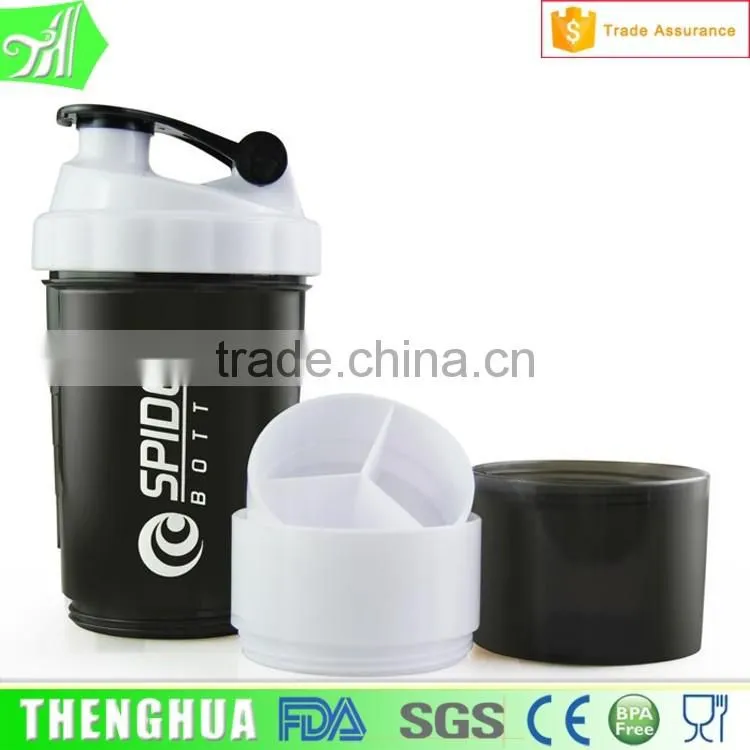 new products 2016 tritan water bottle function shaker water bottle