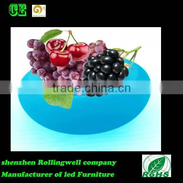 Lighting Fruit Plate Led Fruit Plate Plashing Plastic Fruit Plate