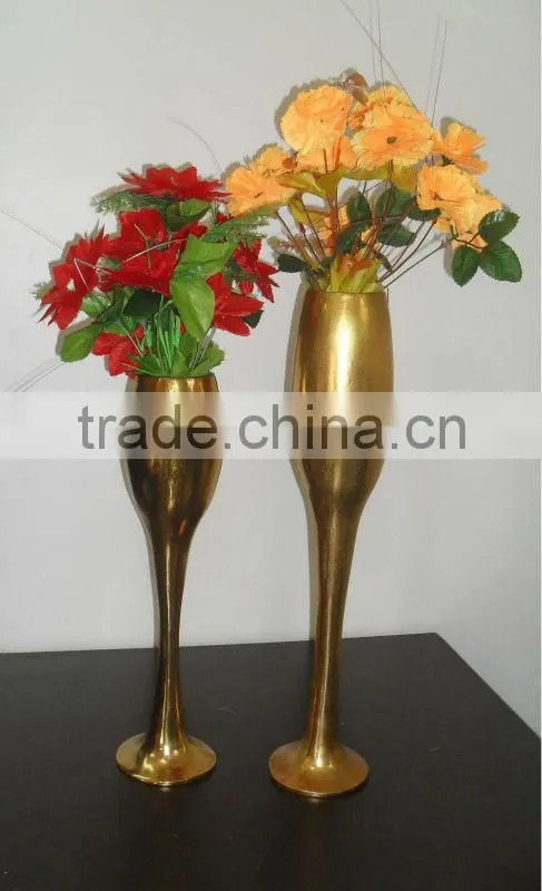Metal Vases For Interior Decoration