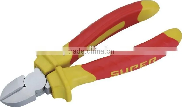 European type double color PVC handle end wire strippers