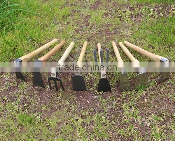 Cheap sell 75cm or 90cm wooden hoe handle to gardening used