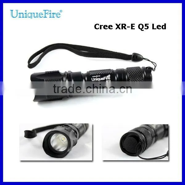 UniqueFire Cree XR-E Q5 LED Aluminum Hand mini shake Flashlight