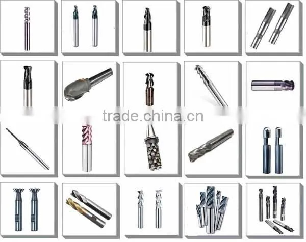 4 flute long length carbide end mill for stainless steel
