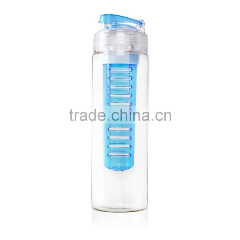 Hot 800ML Health Sports Fruit Infusing Infuser Water Case Lemon Juice Maker Bottle