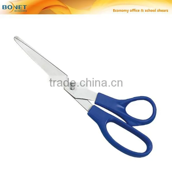 S66028 FDA Certificated 8-1/4" plastic handle office and paper scissors