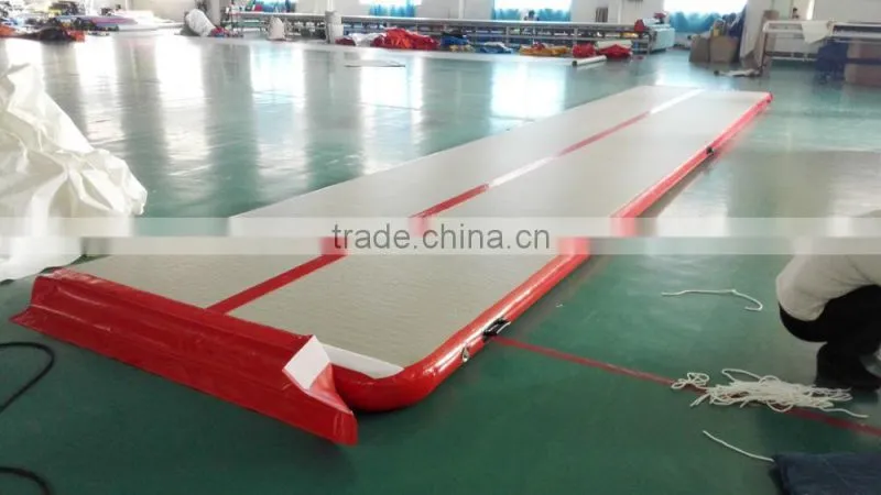 DWF material of inflatable air tumble track inflatable air track for sale