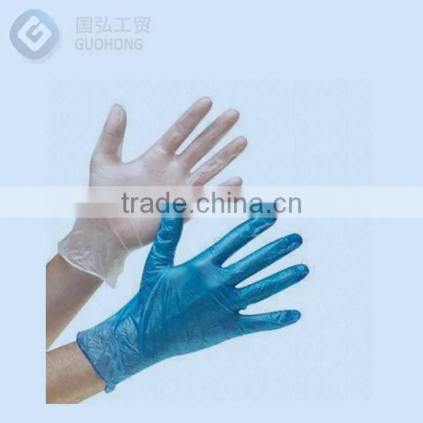 vinyl gloves clear color for medical/food/industry and cleaning
