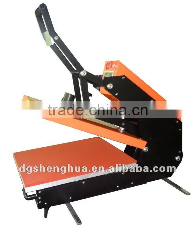 Magnetic auto-open high pressure heat press machine, clothes logo photocopy printing equipment