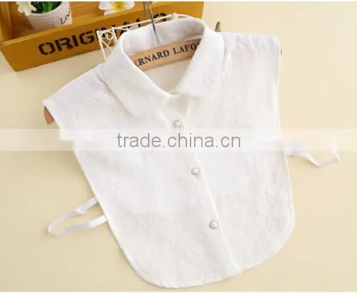 Girls Tops dickey blouse Dickey Dickie collar for gilrs woman tops