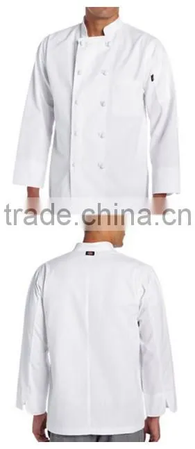 OEM white mens classic chef coat