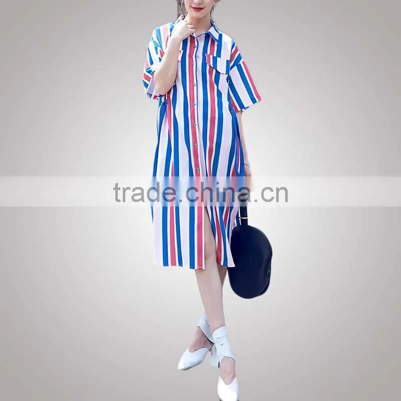 Good Quality Fancy Design Hot Selling Cheesecloth Dress Chinese Clothing Manufacturer