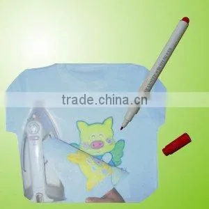 Kearing brand permanent t-shirt marker with 1.0mm fiber tip used for long time DIY drawing