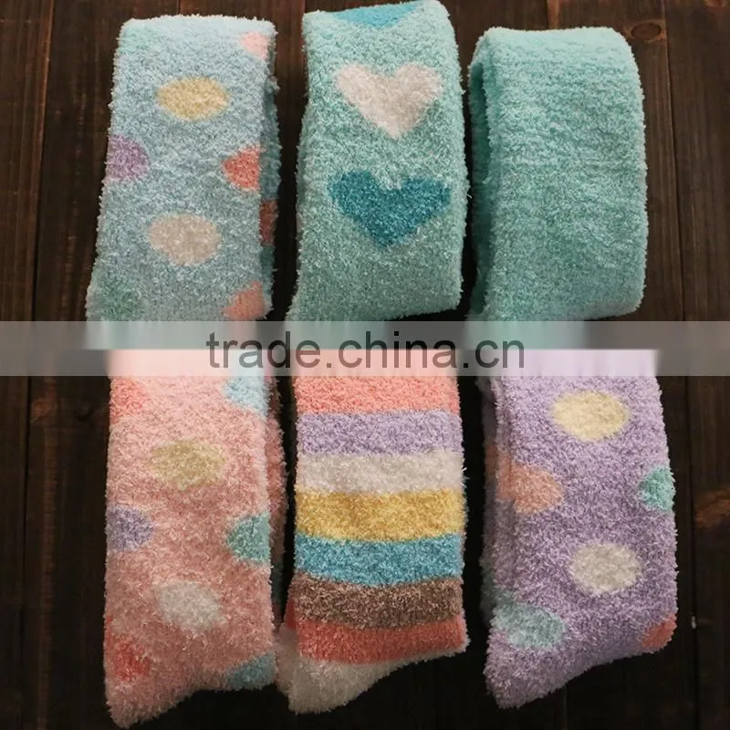 Cute Coral Knee High Socks /Custom Leg Warmer Socks/Wholesale Boot Socks