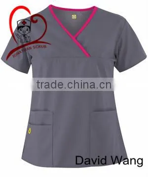 OEM 65poly/35cotton scrubs/hospital medical uniform for nurse