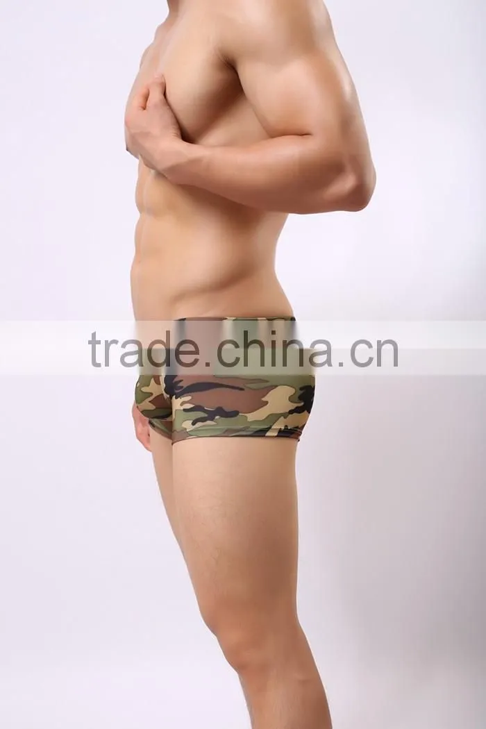 Hot Selling Men Shorts Underwear Military Camouflage Underpants Men Fashion Style Boxers