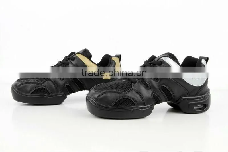 2013 Leather and Mesh High Quality Jazz Dance Sneaker