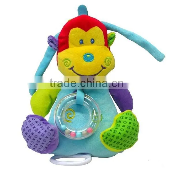 Lovely musical Plush toy for formative education/enlighten education