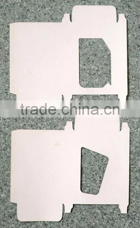 Aluminum foil window paper box(afb02)