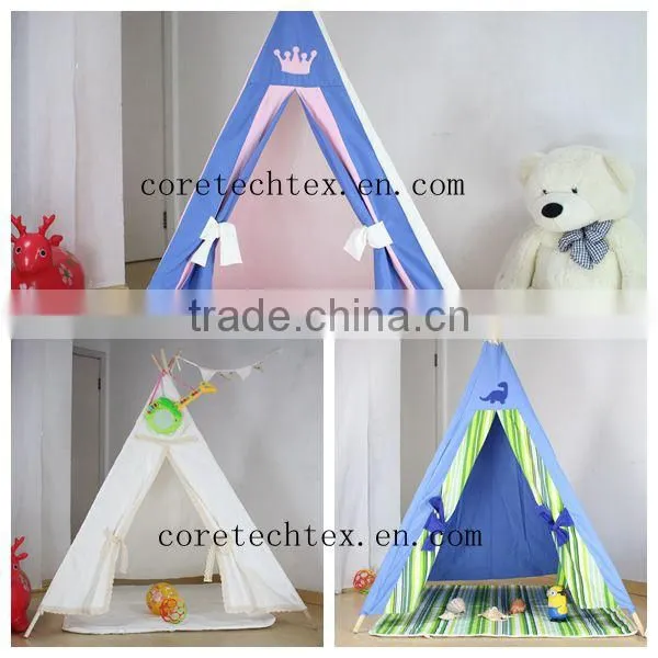 High quality comfortable kids play indian teepee tent factory