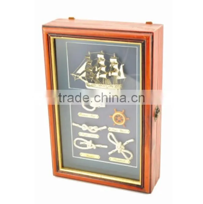 2015 new design High quality 3D arabic dhow frame with decoration gift JKC-01