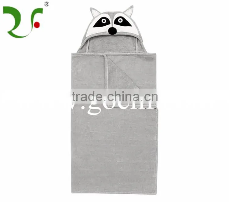 children animal hooded towels for kids