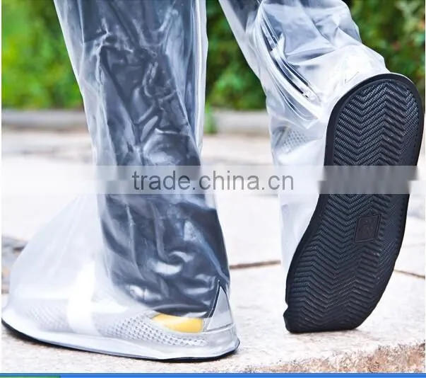 New Fashion Raincoat Rain Boots Outdoor Camping Waterproof Portable Shoe Covers