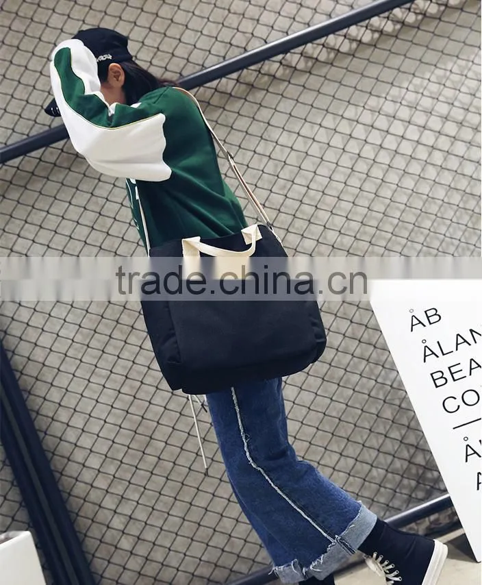 New arrival vintage canvas messenger bag high fashion canvas messenger bag