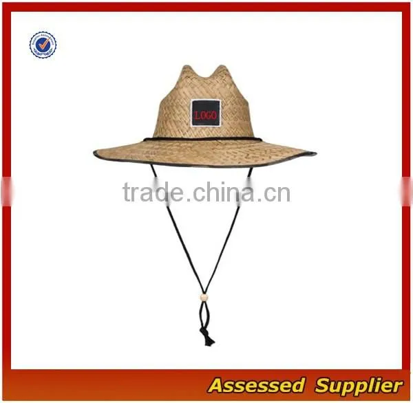 YXH8/ Custom high quality straw hat outdoor surf straw hat wholeasle