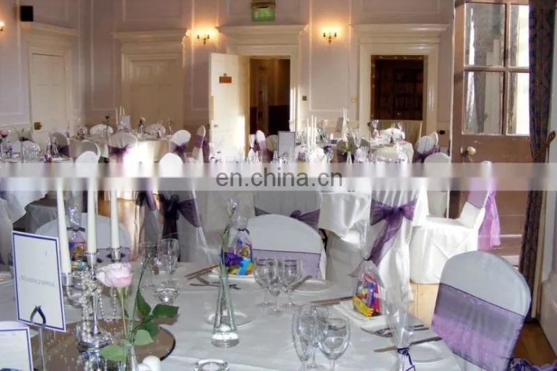 New Arrival Wedding Party Chair Cover Sash