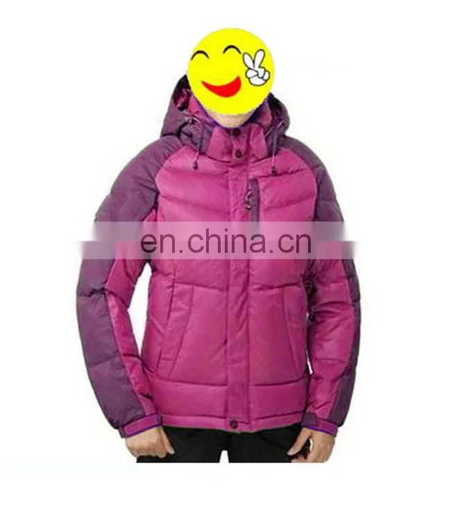 printed logo winter for female warm 90% duck down jacket