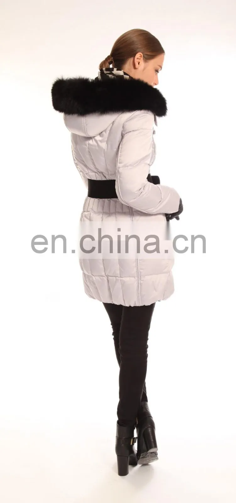 New Design Hot Selling For Winter Long Down Coat Women'S