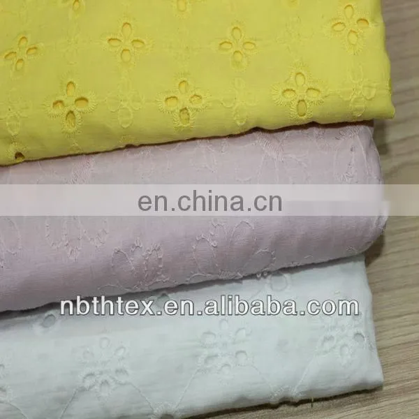 100% walmart fabric embroidery fabric used for women clothes