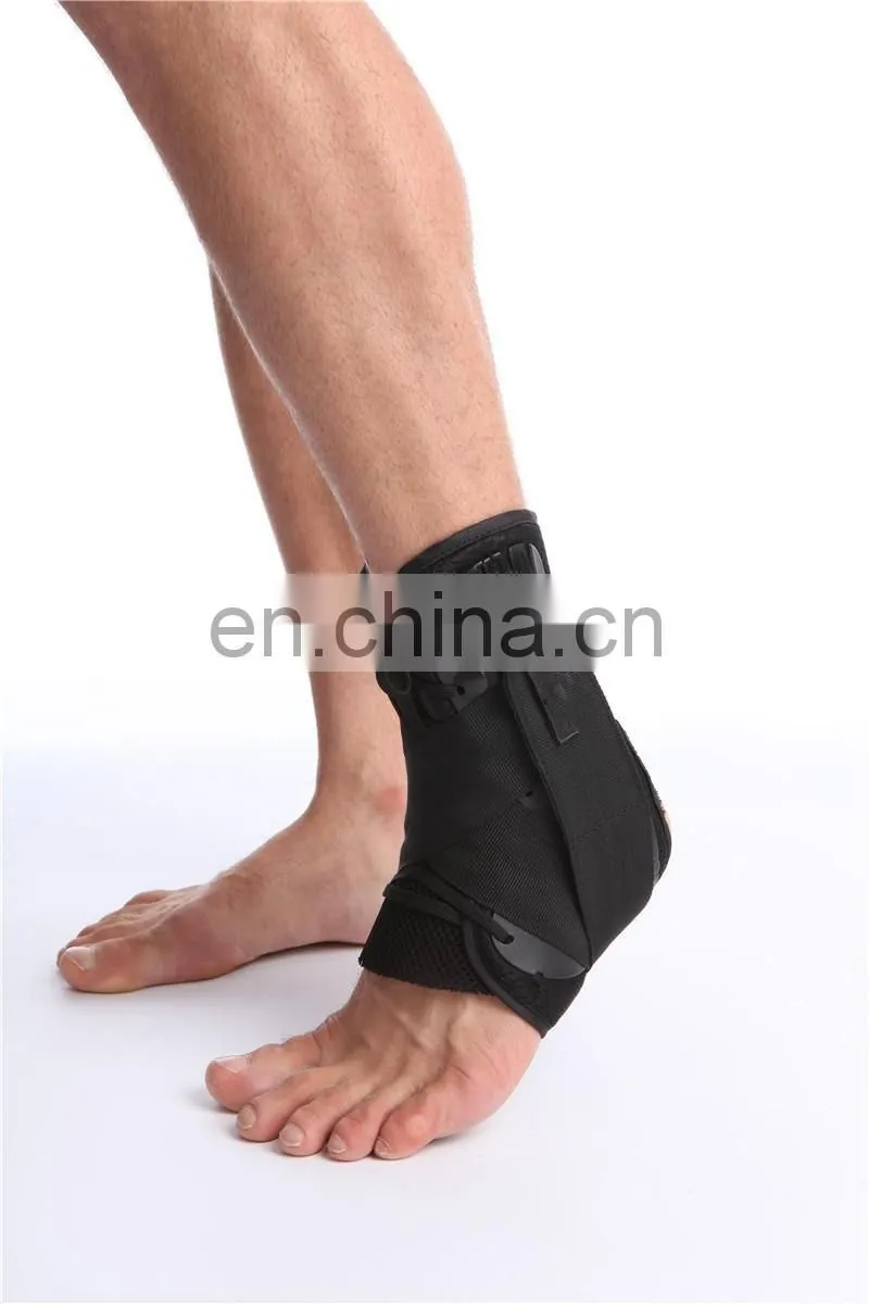 Medical Neoprene Ankle Braces With Stabilizer Straps Plantar Fasciitis