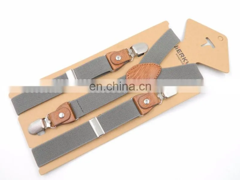 wholesale cartoon cardboard packing kids suspenders baby suspender