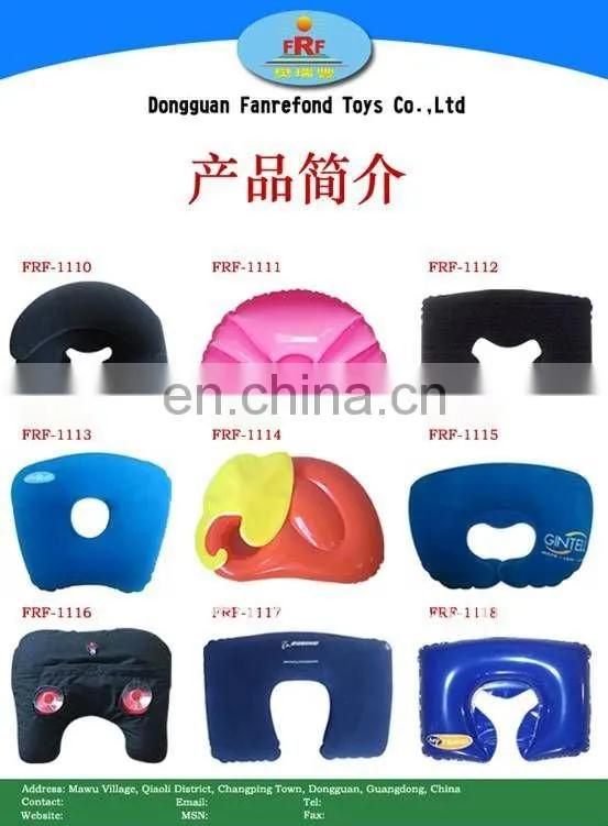 Inflatable concave neck Pillow