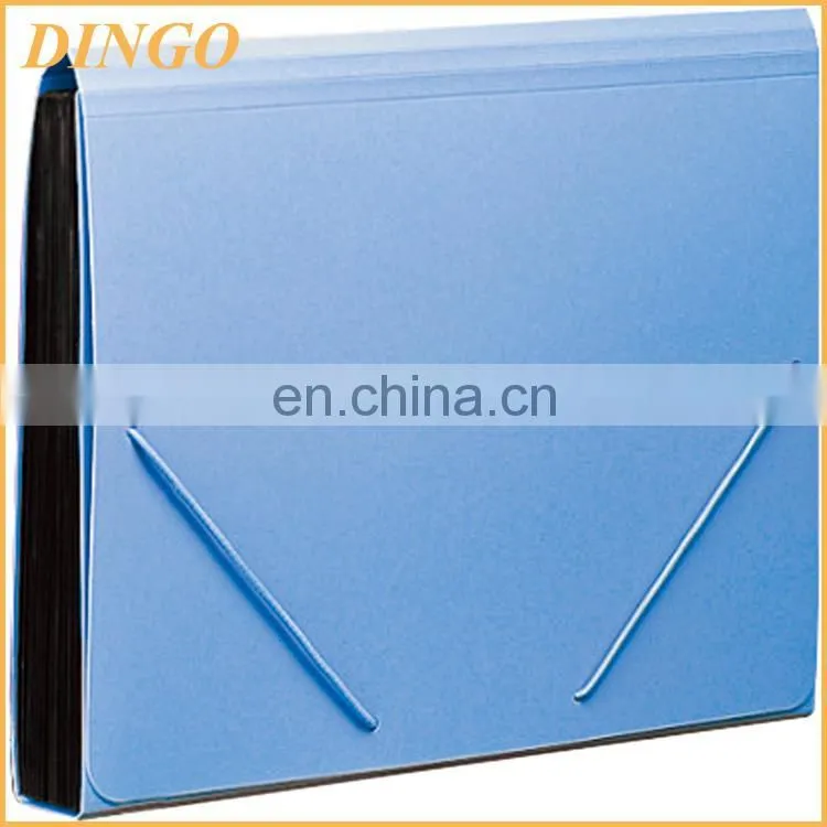 Expanding Hard Cover A4 File Folder with Flap