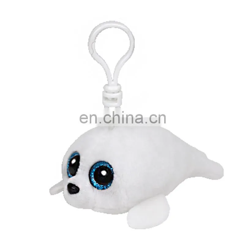 Ty Beanie Boos baby plush toy the Seals key buckle Pendant plush toys