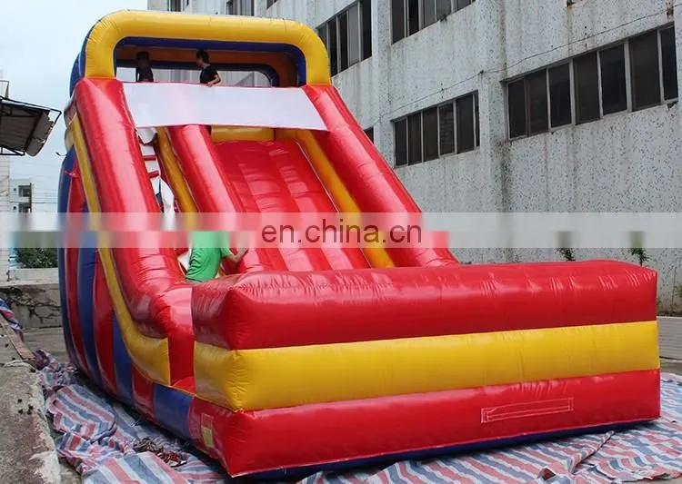Commerical outdoor giant inflatable slip n slide for kids and adult