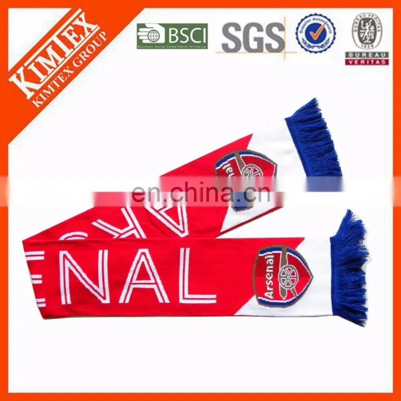 Embroidery Jacquard Stripe Pattern Style knitted scarf