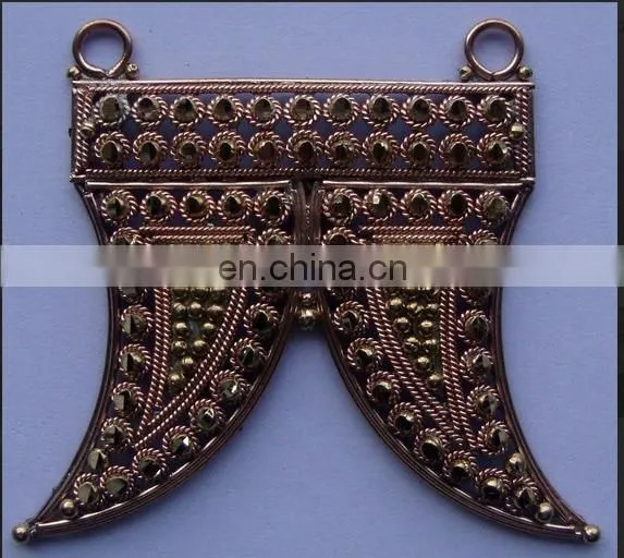 copper jewelry pendants, custom copper jewellery designs manufacturer