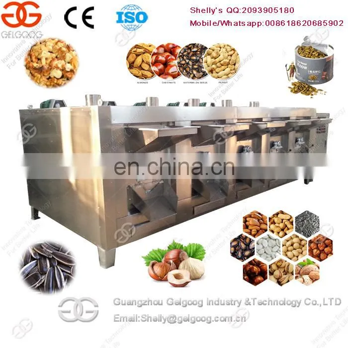 Hot Sale Roasted Almond Green Bean Hemp Seed Walnut Roasting Machine For Nut Flax Seeds Roaster Machine