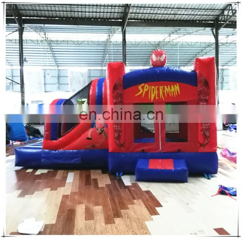 Plato 0.55mm PVC Tarpaulin Kids Inflatable Bouncer Slide Combo Air Jumping Castle