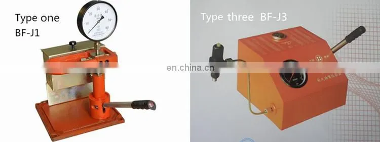Beifang Diesel Injector Nozzle Pop Tester BF-J2 /Diesel Injector Tester opening pressure 0~600Bar