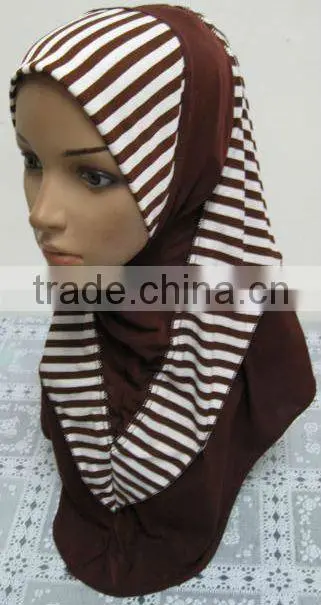 A568 hot 2015 new design islamic hejab LONG muslim one piece hijab