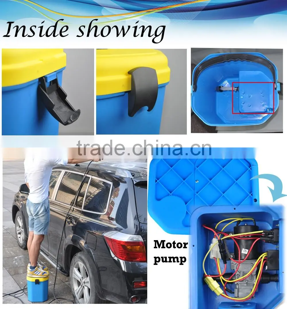 (73020) 16L tank mutipurpose 12V battery portative best washing machines