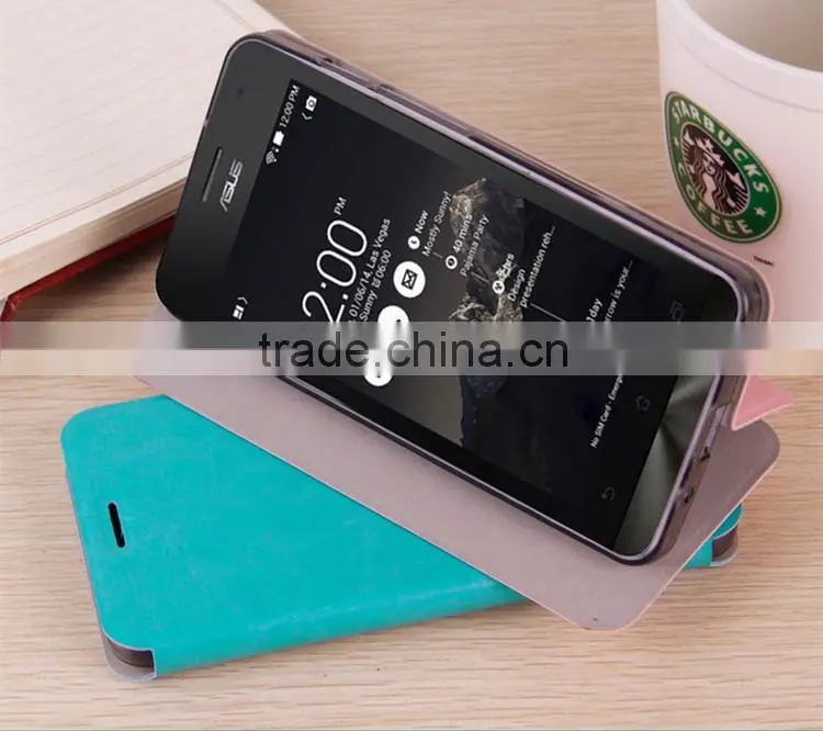 2016 MOFi Case Cover for Asus Zenfone 5 , Leather Flip Cover for Zenfone 5 Case