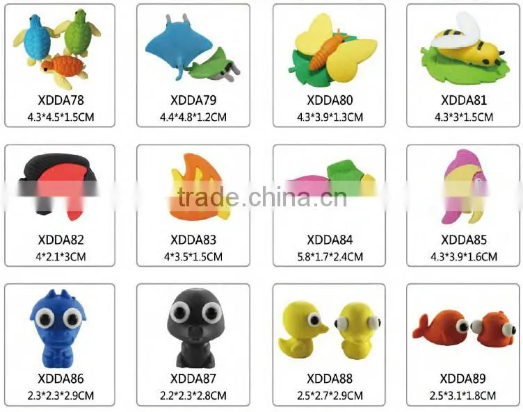 Book Shape 3D Custom Eraser