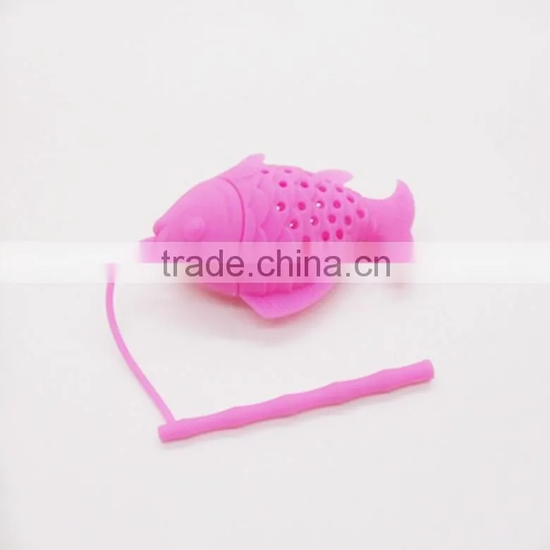 Hot Sell Lovely colorful Silicone Tea strainers silicone tea bag