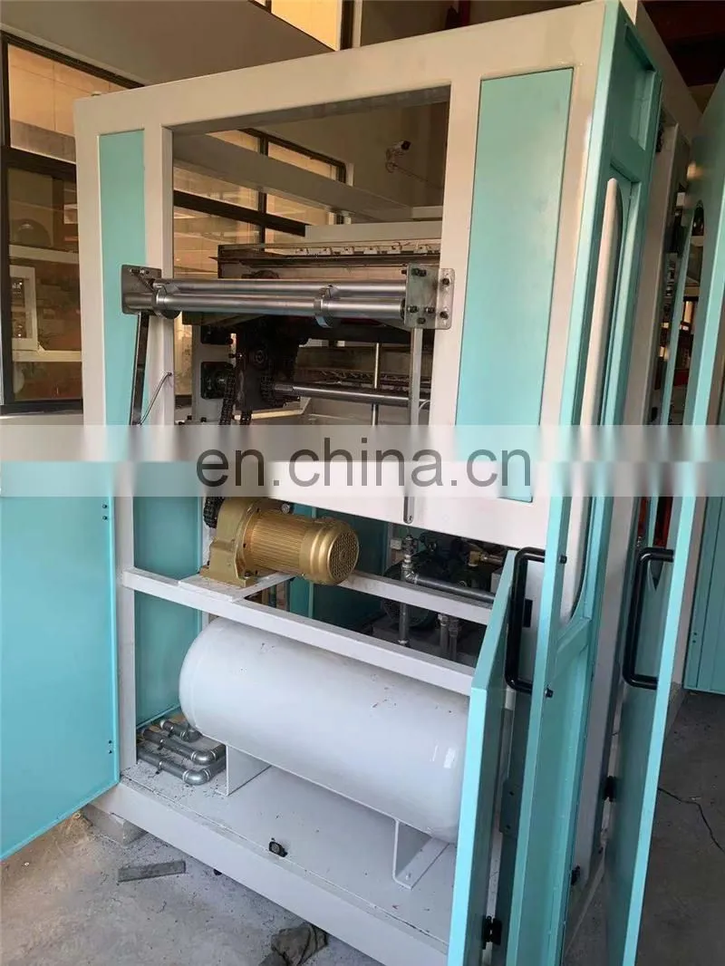 UD 660 Automatic food grade storage plastic clam container box Thermoforming making Machine with ir ceramic heater cam driven